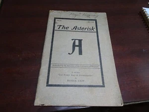 Antico 1910 'L'asterisco' dell'Università del Missouri --1023 - Foto 1 di 10