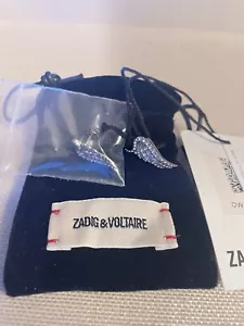 Zadig & Voltaire Angel Wings Earrings RRP £90 - Picture 1 of 10