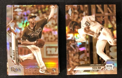 2020 Topps Chrome Baseball Sepia Refractor Parallel Cards Lot You Pick - Image 1 of 2