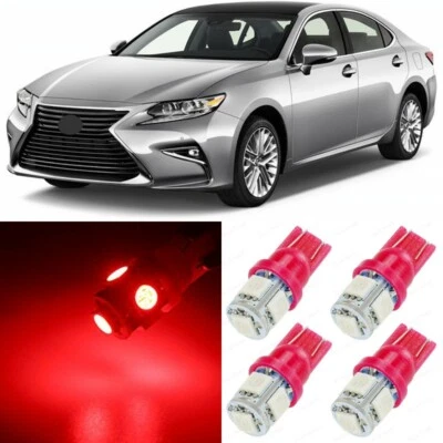 16 x RED Interior LED Lights Package For 2013 - 2017 Lexus ES350 ES300h +TOOL - Image 1 of 4