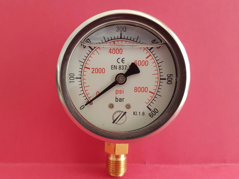 Manomètre 600 bar haute pression - Photo 1/1