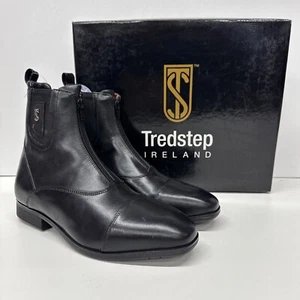 Stivali paddock Tredstep Ireland MEDICI II ZIP ANTERIORE donna taglia L L 10,5 NERI - Foto 1 di 11