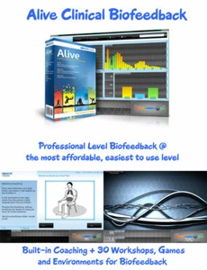 Alive Clinical Multi-User Biofeedback Training & Analyses Software Suite  - Picture 1 of 1