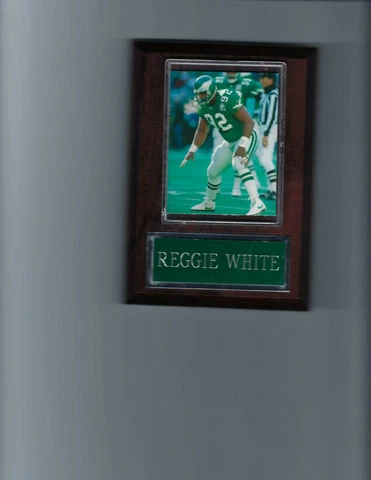 REGGIE WHITE PLAQUE PHILADELPHIA EAGLES FOOTBALL NFL GAME Cover