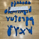 Script Alphabet Set for Mounting Onto Acrylic Block Stamps 26 Unmounted Letters