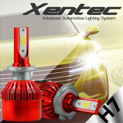 Kit de faróis XENTEC LED HID H7 branco para Dodge Sprinter 2500 2003-2009 - Imagem 1 de 4