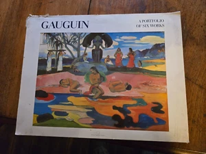 Gauguin - A Portfolio Of 6 Works - Very rare 1980's Te Neunes Lithograph Set - Picture 1 of 3