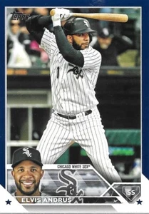 2023 Topps Update Series ELVIS ANDRUS Royal Blue Parallel  -WHITE SOX - #US173 - Picture 1 of 1
