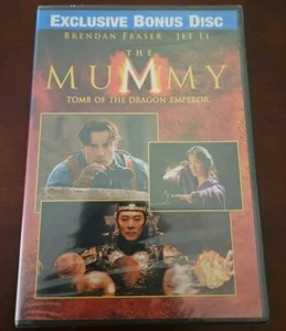 The MUMMY TOMB OF THE DRAGON EMPEROR (DVD) Exclusive Bonus Disc Brand New Sealed - Picture 1 of 2