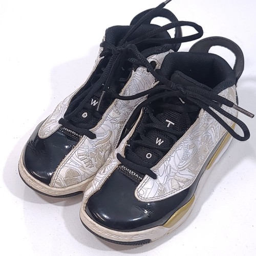 Nike Jordan Dub Zero (PS) Youth's 13C 311071 005 in buone condizioni S4