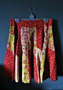 Summer floral cotton skirt Midi, MULTICOLOURED nomads SIZE S used but VGC. - Picture 1 of 5