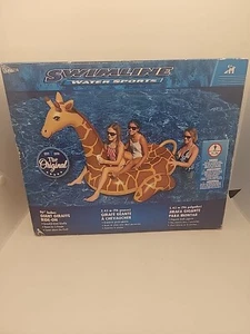 Giant Giraffe Pool Float 96" Ride on Swimline BRANDNEU HEUTE KOSTENLOSER VERSAND - Bild 1 von 6