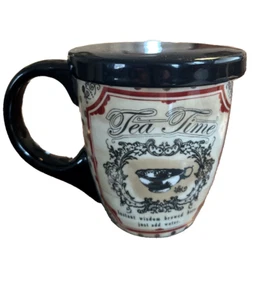 2011 LANG Teatime Teacup Infuser Strainer w/ Seeping Lid Lorilynn Simms - Picture 1 of 8