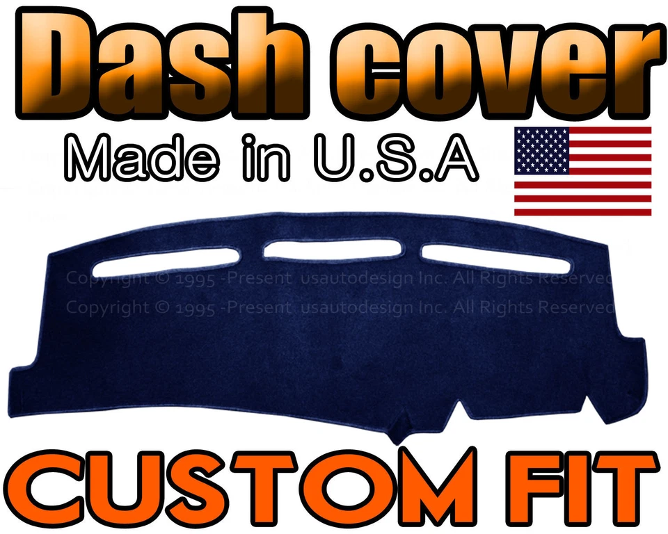 fits 1999-2006 CHEVROLET SILVERADO 1500 2500 3500 DASH COVER MAT / NAVY BLUE - Image 1 of 1