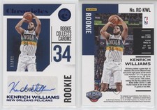 2018-19 Panini Chronicles Signatures Blue /49 Kenrich Williams Rookie Auto RC
