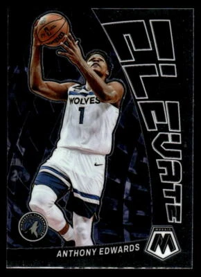 Anthony Edwards 2022-23 Panini Mosaic #5 Elevate - Image 1 of 2