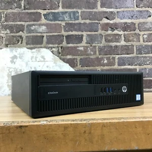 HP EliteDesk 800 G2 SFF Desktop PC i5 6500 16GB RAM 256GB SSD (Windows 10 Pro) - Picture 1 of 10