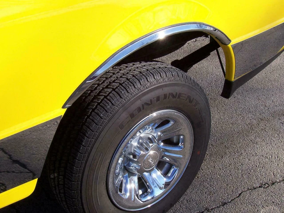 PARA GUARDABARROS FORD RANGER 1993-2011 Acero Inoxidable Alto Pulido 1/2 Arco 1" Foto 1 de 1