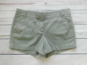 J.Crew einfarbig grau lässig khaki Chino Shorts-Größe 8 - Bild 1 von 4