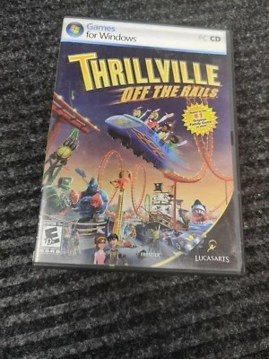 Thrillville: Off the Rails  (PC, 2007) 3-disc set Video Game - Image 1 of 2