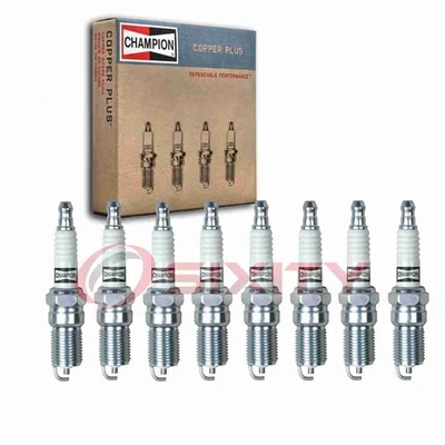 Velas de ignição Champion Copper Plus 8 peças para 1996-1999 GMC C1500 5.0L 5.7L V8 jv - Imagem 1 de 4