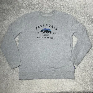 Patagonia Herren Medium grau Medium Fitz Roy Bear Uprisal Crew Sweatshirt - Bild 1 von 17