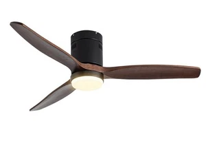 52 Inch Ceiling Fan with Light, Remote Control, Reversible DC Motor, Noiseless - Picture 1 of 8