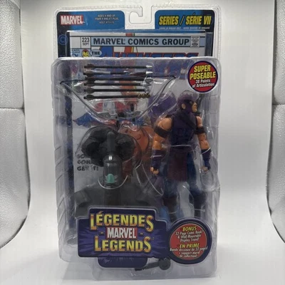 NUEVA FIGURA DE ACCIÓN MARVEL LEGENDS HAWKEYE SERIE 7 VII TOYBIZ AVENGERS BOW H65 Foto 1 de 4