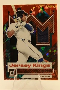 2025 Donruss Tre' Morgan Prospect Jersey Kings Orange Ice Relic Tampa Bay Rays - Picture 1 of 2