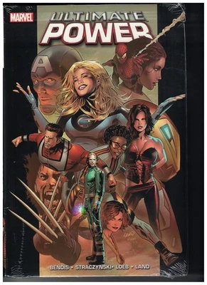 ULTIMATE POWER HC Hardcover Bendis Straczynski Greg Land 2008 SEALED NEW NM - Image 1 of 2