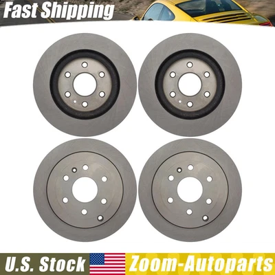 Para Chevrolet Traverse 2009 2010 2011 2012 2017 4 piezas rotores de freno delanteros + traseros Foto 1 de 4