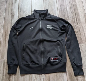 Nike Team Canada Hockey Canada Jacket L Black Track Zip Football Canada - Foto 1 di 8