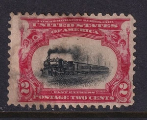 Exposición Panamericana 1901 2c Sc 295 MHR CV sello único fallas $16 (DD - Imagen 1 de 1