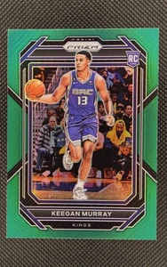 2022-23 Prizm Keegan Murray Green Prizm RC #245 – Kings Rookie 🔥  - Picture 1 of 11