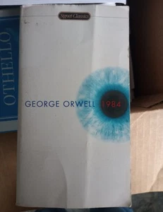 1984 by George Orwell 1977 Paperback Signet Classics Erich Fromm Afterword White - Picture 1 of 2