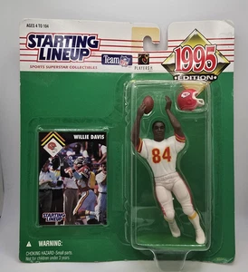Kenner 1995 alineación inicial NFL - Willie Davis #84 Kansas City Chiefs - Imagen 1 de 5