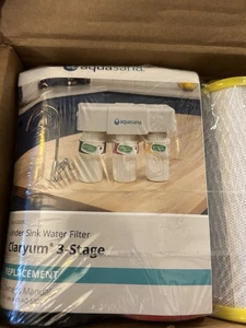 Aquasana AQ-5300R 3-Stage Under Sink Water Filter, Replacement Cartridges - Picture 1 of 8