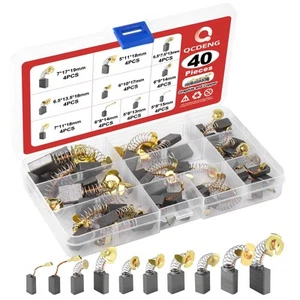 Juego de herramientas de reparación de cepillos de carbono para motor eléctrico QCDENG 40 PIEZAS, 10 diferentes... - Imagen 1 de 7