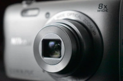 [US Duty Paid] Nikon Digital Camera Coolpix A300 Silver WiFi 8.0x Zoom 7283 - Image 1 of 4