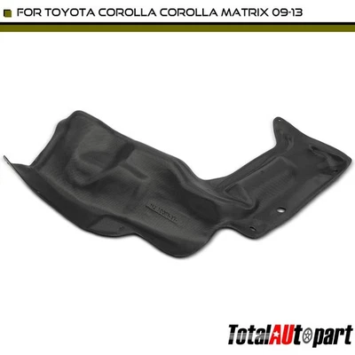 Protector contra salpicaduras de motor para Toyota Corolla Corolla Matrix 09-13 delantero izquierdo Foto 1 de 4