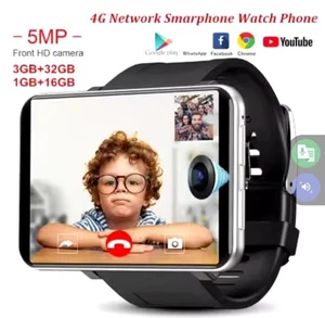 4G 2.86 Inch Screen Smart Watch Android 7.1 OS Phone 5MP Camera - Picture 1 of 9