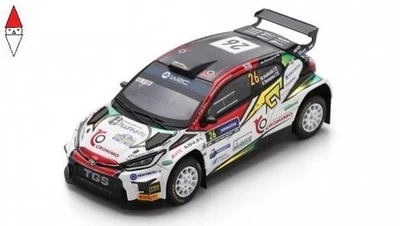 1/43 SPARK TOYOTA YARIS GR RALLY2 N 26 5th RC2 RALLY SWEDEN 2024 - Immagine 1 di 3