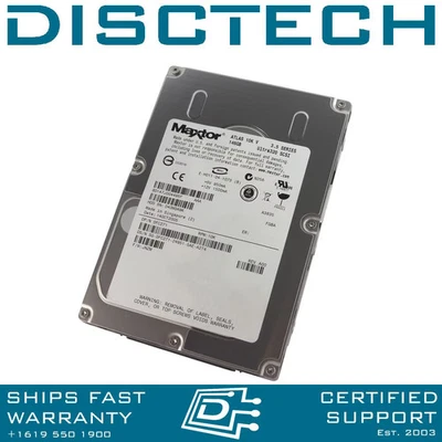 Maxtor 8D147J0 147GB SCSI 80pin 10K RPM Hard Drive HDD - Image 1 of 3