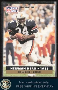 Bo Jackson 1991 Pro Set #42 Auburn Tigers - Imagen 1 de 2