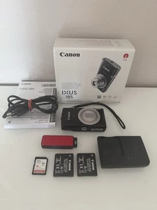 Canon IXUS 185 Schwarz / 20 Megapixel / Kompakte Digitalkamera - Bild 1 von 4