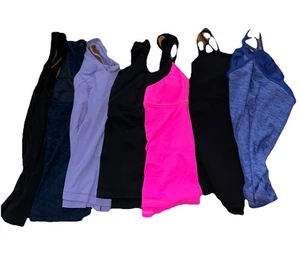 Lululemon Tank Top Lot Mystery Konvolut gemischte Größen 7 Teile - Bild 1 von 14