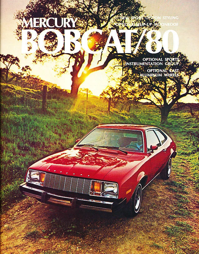 1980 Mercury Bobcat Sales Brochure Catalog Foto 1 de 1
