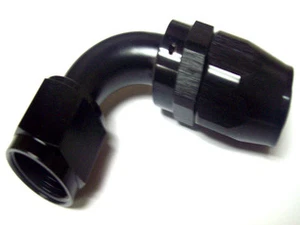 Goodridge 1136-9010BK -10 AN 90 Degree Black Swivel Hose End @ Speed Tech - Picture 1 of 1