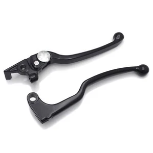 Black Brake Clutch Levers For Yamaha FZ6 FZ8 FZ07/09 FJ09 MT07/09 XSR700 900 - Foto 1 di 7