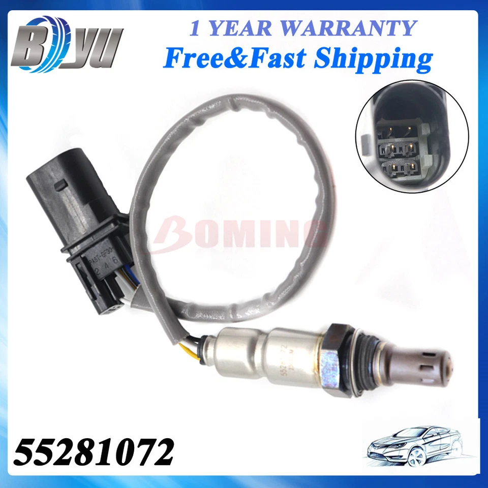 Oxygen Sensor 55281072 New Upstream For Alfa Romeo Giulia Stelvio Fiat 500L Jeep - Imagem 1 de 4